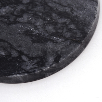 Marble Wax Seal Coasters AJEW-WH0189-01-1