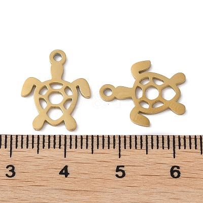 Ion Plating(IP) 304 Stainless Steel Pendants STAS-F300-06G-1