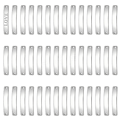 50Pcs 201 Stainless Steel Links/Connectors STAS-UN0063-29-1