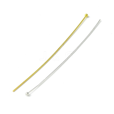 100Pcs 2 Colors Brass Ball Head Pins KK-YW0001-99-1