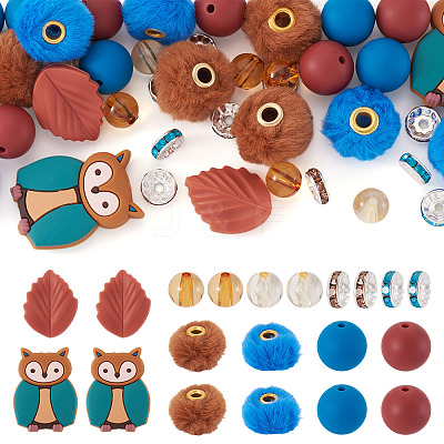 44Pcs DIY Findings Kits DIY-TA0013-86-1