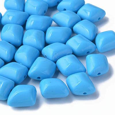 Opaque Acrylic Beads MACR-S373-15A-A09-1