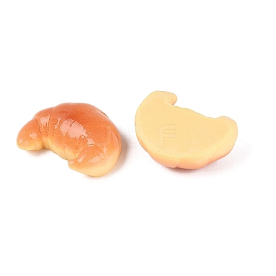 Opaque Resin Imitation Food Cabochons CRES-Q222-06C-1