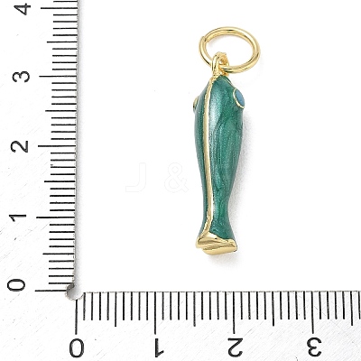 Brass Enamel Pendants KK-CBA6980-11G-F-1