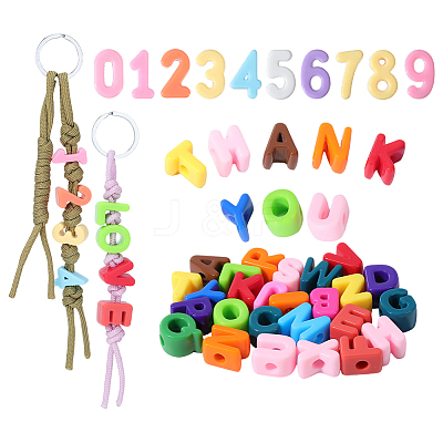 2Bags Acrylic European Beads FIND-PH0061-63-1