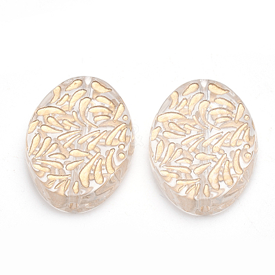 Plating Acrylic Beads LS-X-PACR-S219-01-1