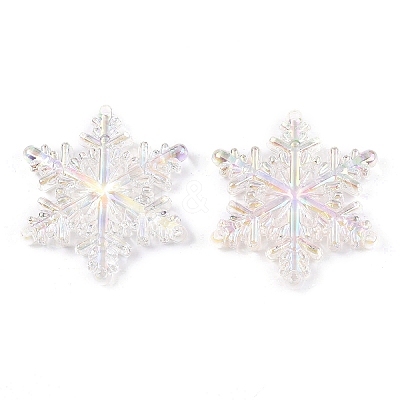 AB Color Transparent Acrylic Chandelier Component Links TACR-T028-25B-1