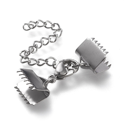 Tarnish Resistant 304 Stainless Steel Curb Chain Extender STAS-K195-21P-03-1
