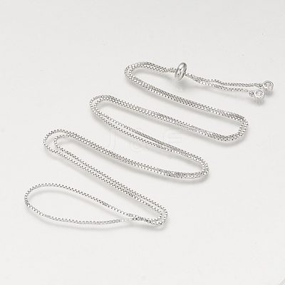 Adjustable Brass Necklace Making KK-Q746-002P-1