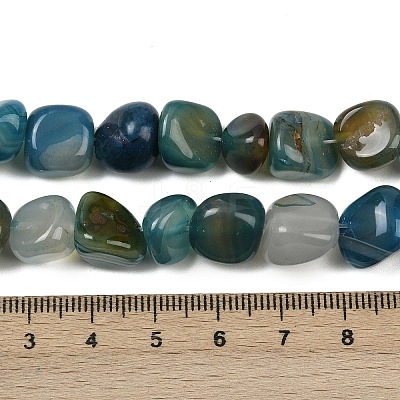 Natural Agate Beads Strands G-L630-F01-01F-1