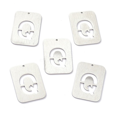 Non-Tarnish 304 Stainless Steel Pendants STAS-K216-49Q-P-1
