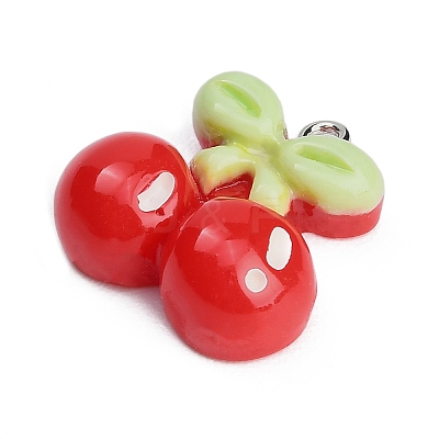 Resin with Alloy Pendants RE-CBA08CD-09B-1
