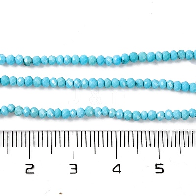 Natural Howlite Beads Strands G-H025-03A-03-1