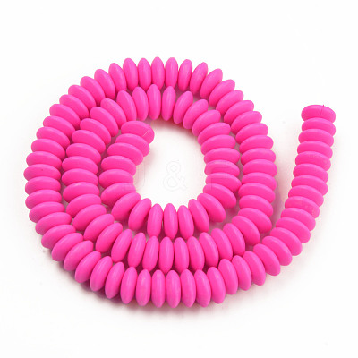 Handmade Polymer Clay Beads Strands CLAY-N008-064-A17-1