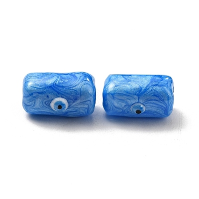 Opaque Glass Beads GLAA-F121-10J-1