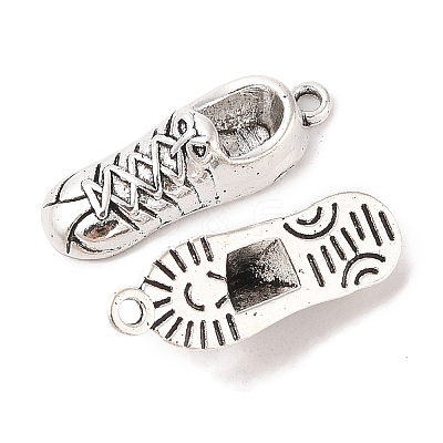 Tibetan Style Zinc Alloy Pendants X-TIBEP-R334-209AS-RS-1