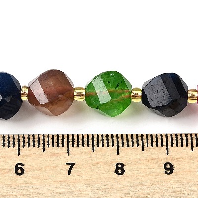 Natural Quartz Dyed Beads Strands G-U023-A02-11-1