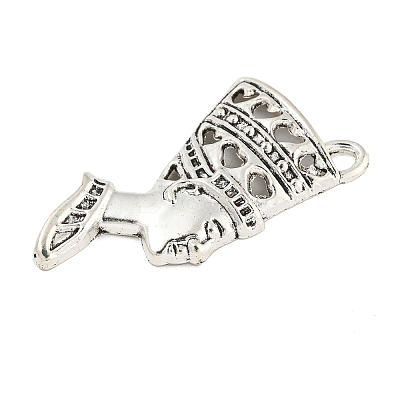 Tibetan Style Alloy Woman Pendants TIBEP-Q043-147-RS-1