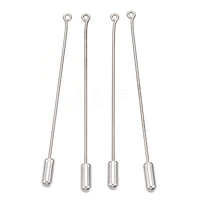 Rack Plating Brass Pins KK-T068-01E-P-1