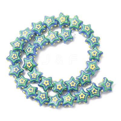 Glass Enamel Beads GLAA-B033-02B-1