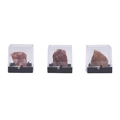Nuggets Natural Strawberry Quartz DJEW-F011-03B-1