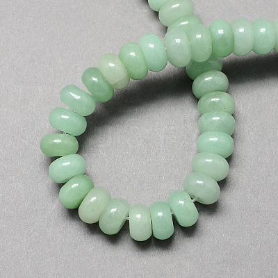 Natural Green Aventurine Beads Strands X-G-S105-6mm-08-1