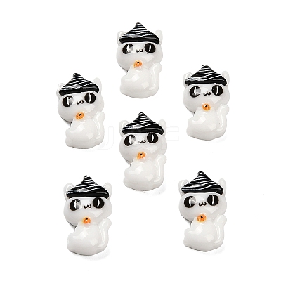Halloween Opaque Resin Cabochons CRES-I045-01A-02-1