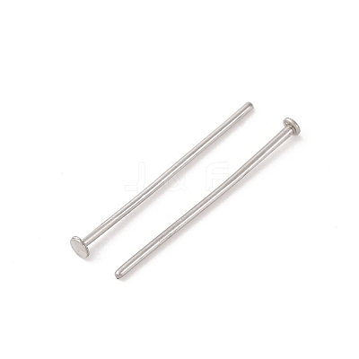 Tarnish Resistant 304 Stainless Steel Flat Head Pins STAS-D448-B-13P-1