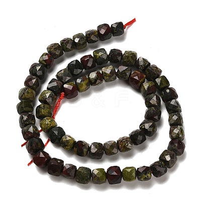 Natural Dragon Blood Beads Strands G-H078-C29-01-1