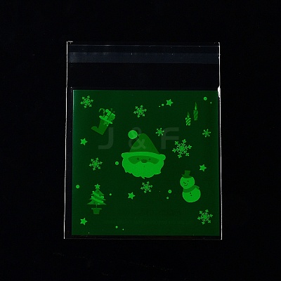Christmas Theme Plastic Bakeware Bag ABAG-F007-04D-1