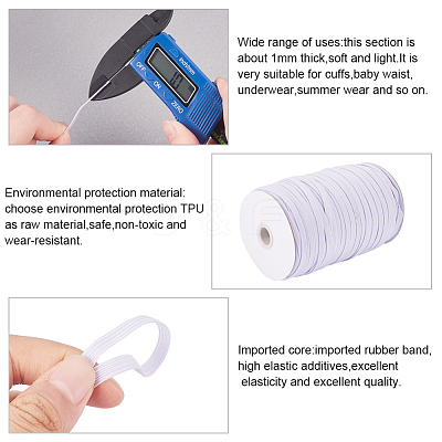 Flat Elastic Cord EC-PH0001-07A-1