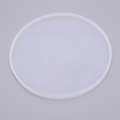 Round Cup Mat Silicone Molds DIY-WH0181-46-1