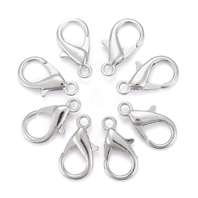 Zinc Alloy Lobster Claw Clasps E107-1