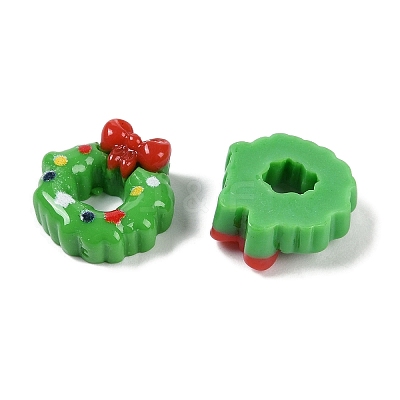 Christmas Opaque Resin Decoden Cabochons X-CRES-M036-03O-1