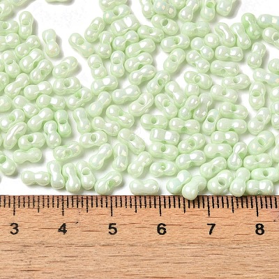 Opaque Colours Luster Glass Seed Beads X1-SEED-B001-01A-10-1
