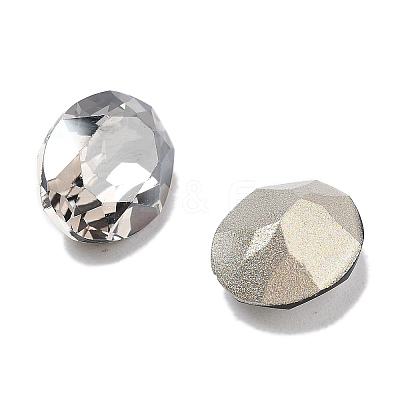 K9 Glass Rhinestone Cabochons GLAA-H034-06D-1