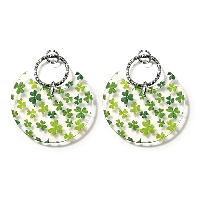 Printed Acrylic Pendants FIND-B045-12-1