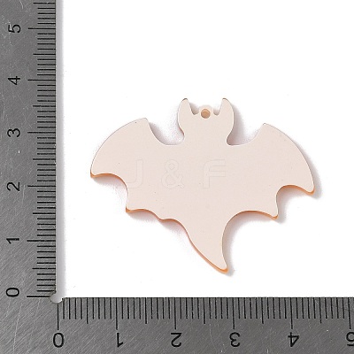 Opaque Acrylic Pendants OACR-D311-001D-1