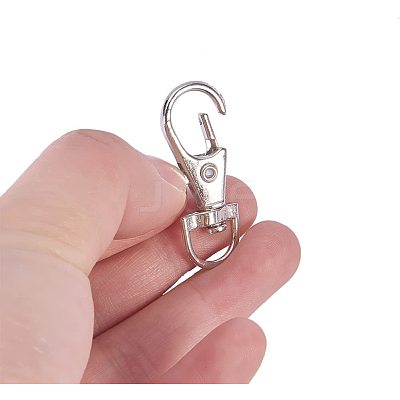 Alloy Swivel Lobster Claw Clasps IFIN-PH0023-09-1