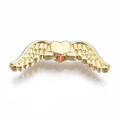 Rack Plating Alloy Beads PALLOY-T077-128LG-RS-1