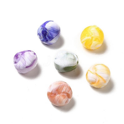 Opaque Acrylic Beads MACR-J123-34-1