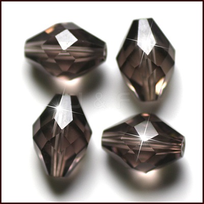 Imitation Austrian Crystal Beads SWAR-F054-9x6mm-21-1