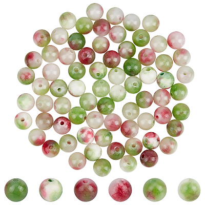 Natural Persian Jade Beads G-PA0002-33B-1