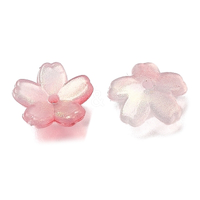 Acrylic Bead Caps OACR-I024-01F-1