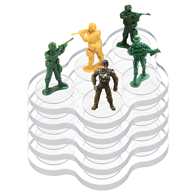 4Pcs Acrylic Display Box DIY-FG0006-85-1