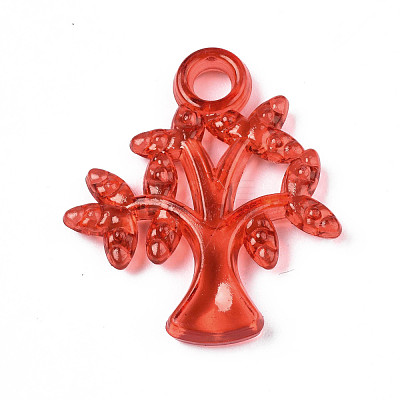 Transparent Acrylic Pendants TACR-S149-26-1
