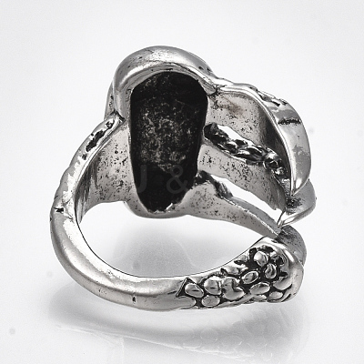 Alloy Cuff Finger Rings RJEW-T006-47-1