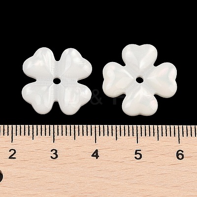Opaque Resin Shamrock Decoden Cabochons CRES-I036-18B-1