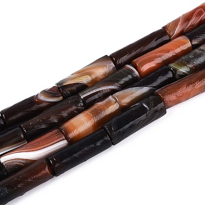 Natural Agate Beads Strands G-N357-05A-01-1