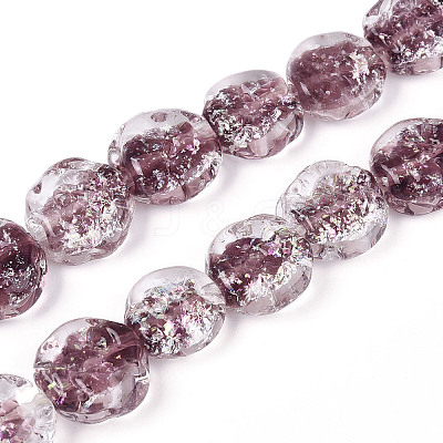 Handmade Lampwork Beads Strands LAMP-N028-04D-1